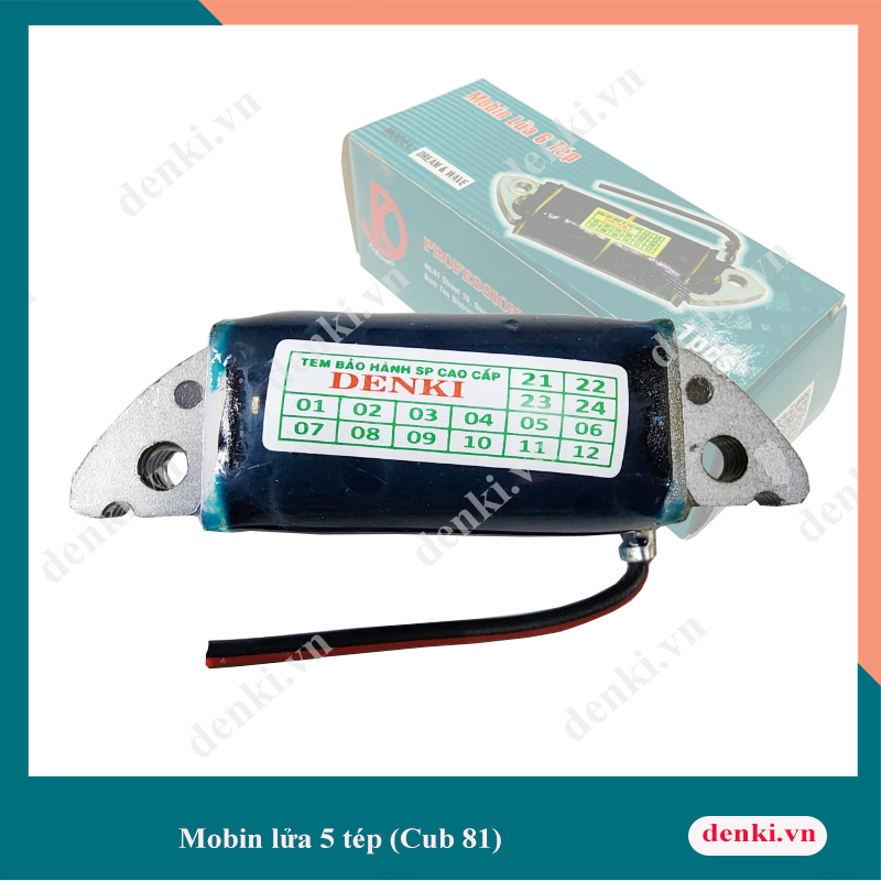 Mobin lửa 5 tép dành cho xe cub 81