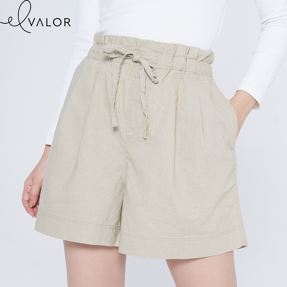 El Valor - Quần Short Linen Nữ Dễ Phối Đi Chơi Đi Học Mềm Mát Xinh Xắn