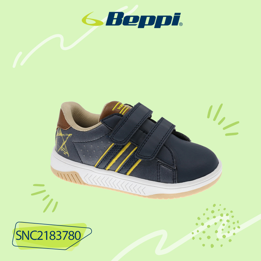 Giày sneaker thể thao bé trai beppi snc2183780 – xanh navy