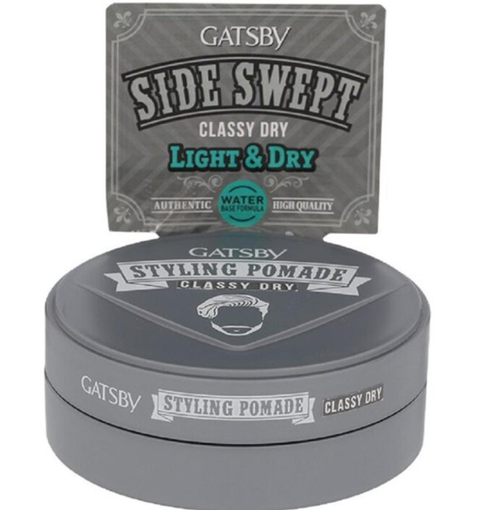 Sáp vuốt tóc styling pomade dòng classy dry - tạo cảm giác nhẹ nhàng không bóng gatsby