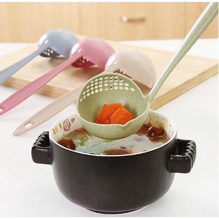 Muôi muỗng thủng múc canh múc lẩu lúa mạch tiện lợi
