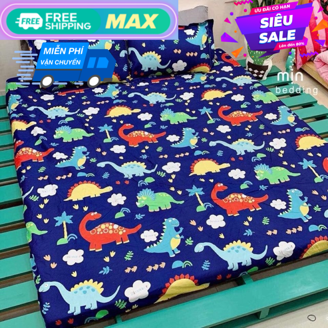 Set 3 Món Ga Gối Rừng Khủng Long