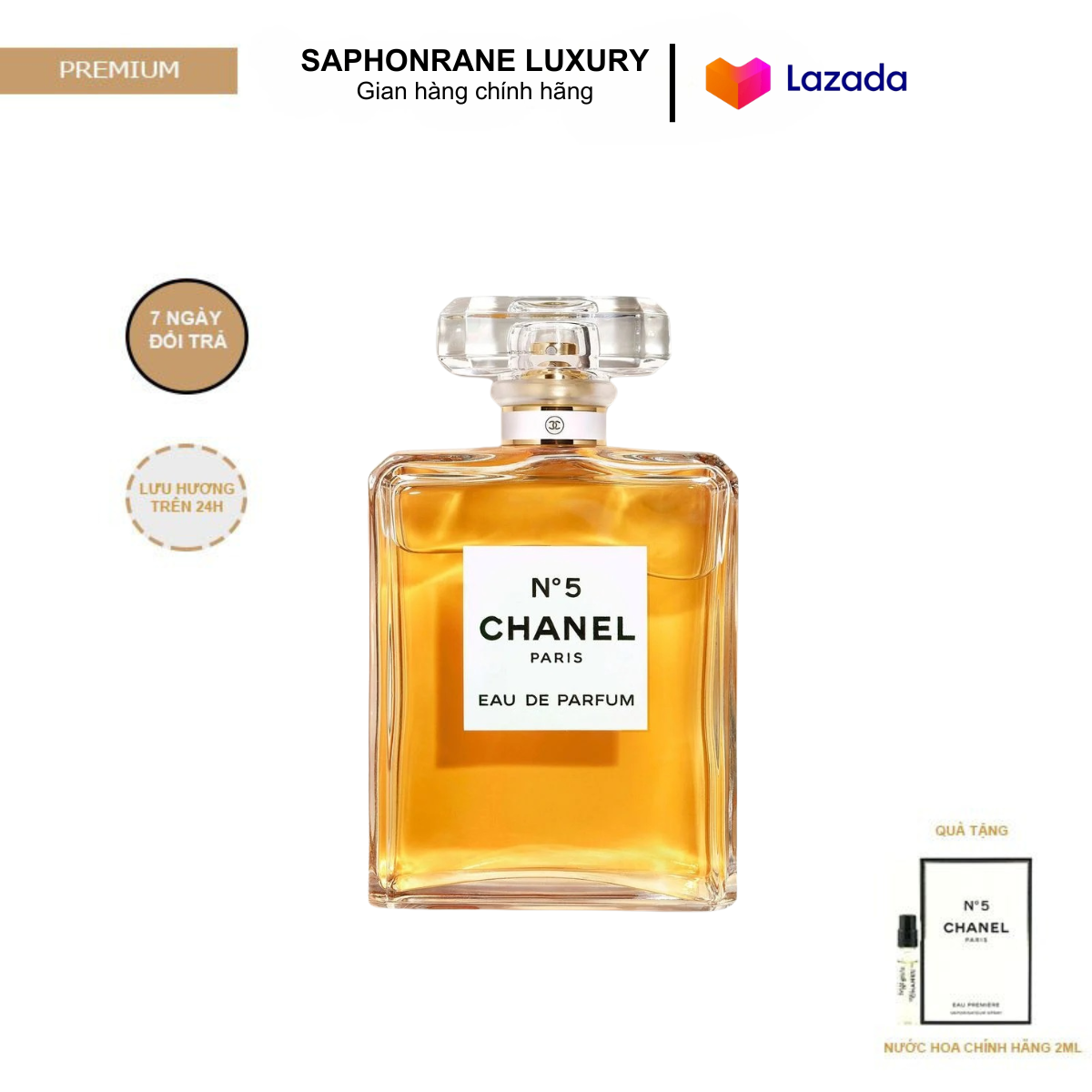 Nước hoa chanel n5 edp 100ml - nước hoa chính hãng