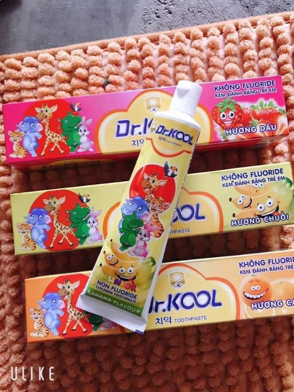 Kem đánh răng Dr Kool hương trái cây