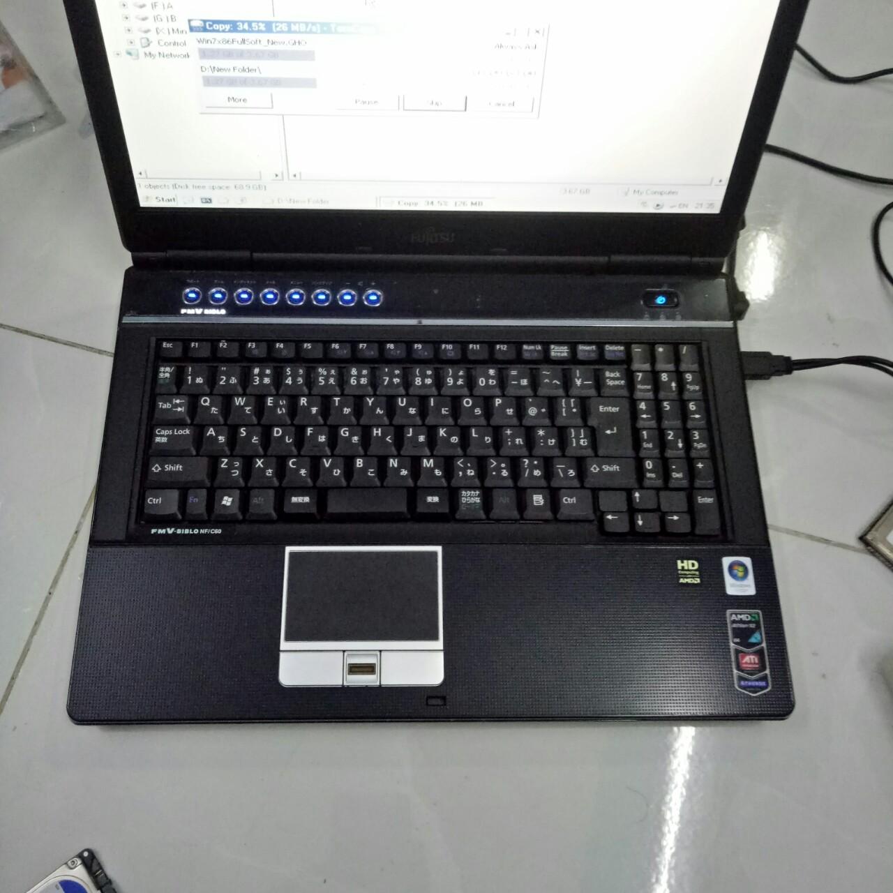 Laptop. kho fujisu fmv bbilo