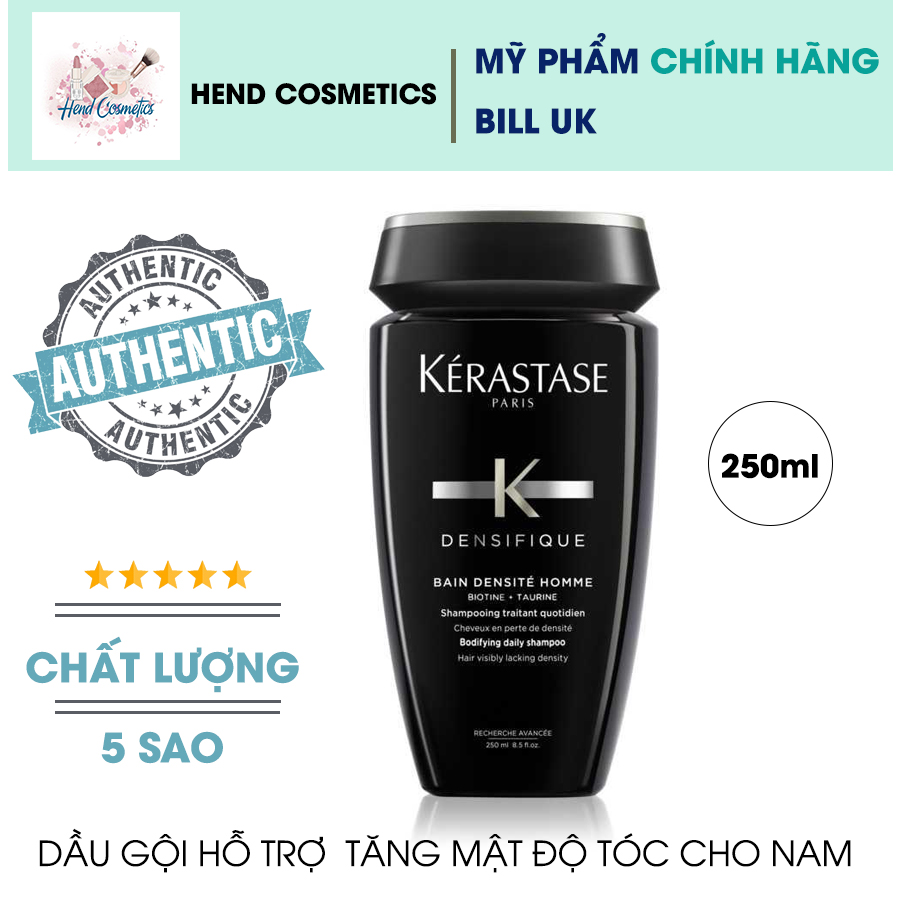 Dầu gội giúp mọc tóc, chống rụng dành cho Nam Kerastase Densifique Densifique Homme 250ml