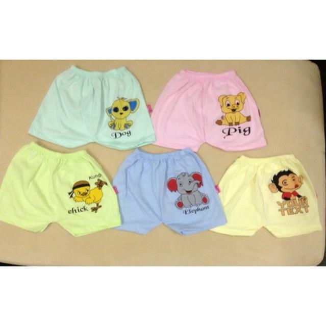 Combo 10 quần đùi cotton cho bé chất đẹp mát mịn