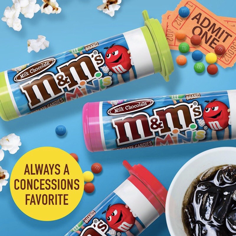Sô cô la sữa Kẹo Socola M&M hũ mini 30,6g xuất xứ Mỹ, nhân chocolate bùi béo ngậy