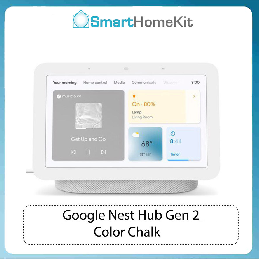 [GEN 2] Google Nest Hub (2nd Gen) 7 inch - Nguyên seal - Mới 100% - TÍch hợp trợ lý ảo Google Assistant