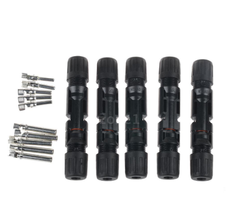 Combo 10 bộ jack nối đơn mc4 cặp âm - dương chuyên nlmt