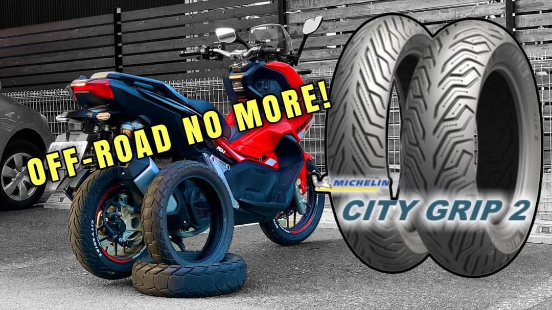 Vỏ lốp xe Michelin City Grip 2 hàng Châu Âu cho Honda ADV 150, 110/80-14 & 130/70-13, vỏ ko ruột - giá 1 cái