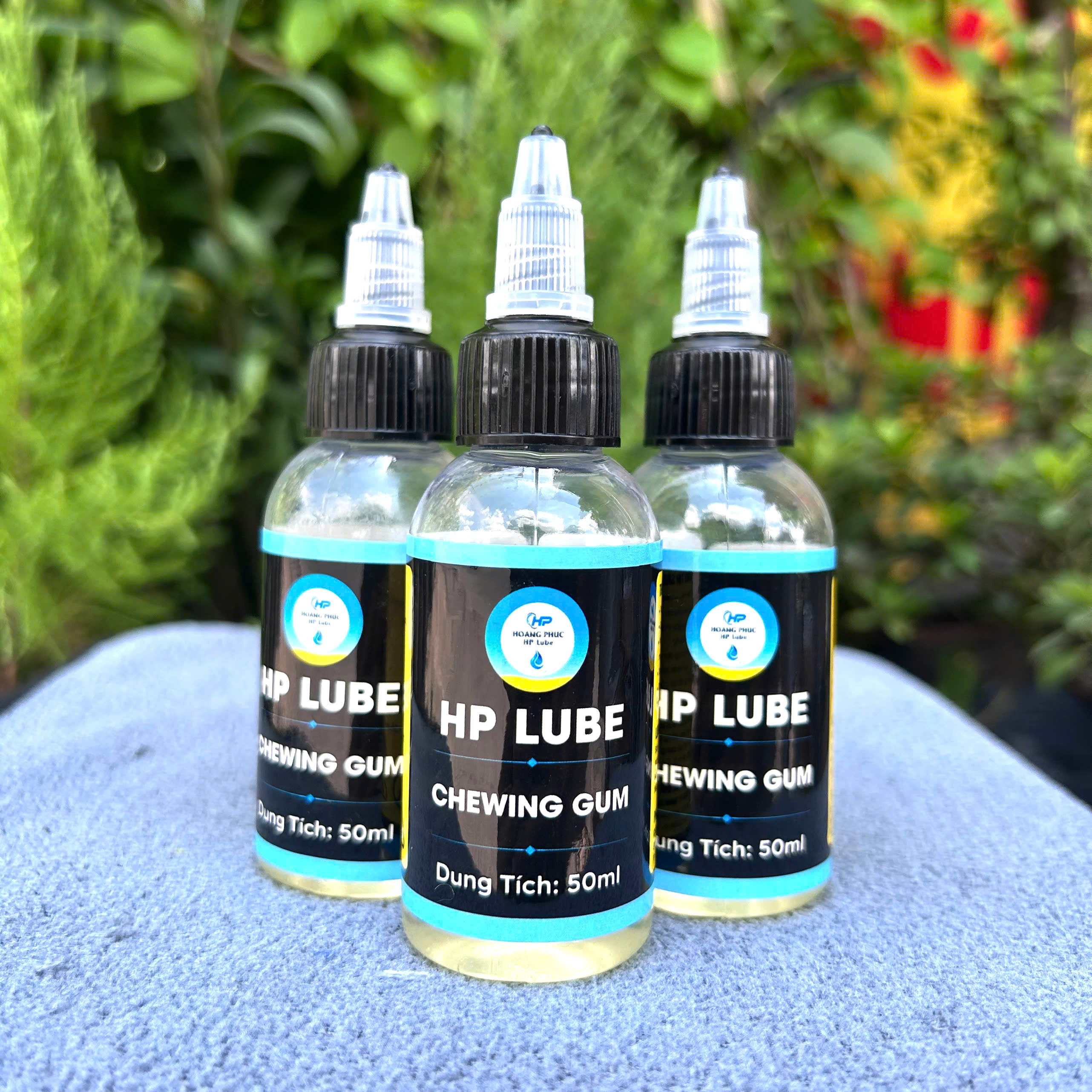 Tinh Dầu HP LUBE Mùi CHEWING GUM / DÂU Nhớt Thơm Xe 2 Thì 2T ( Xì po, YAZ,...) Chai 50ML