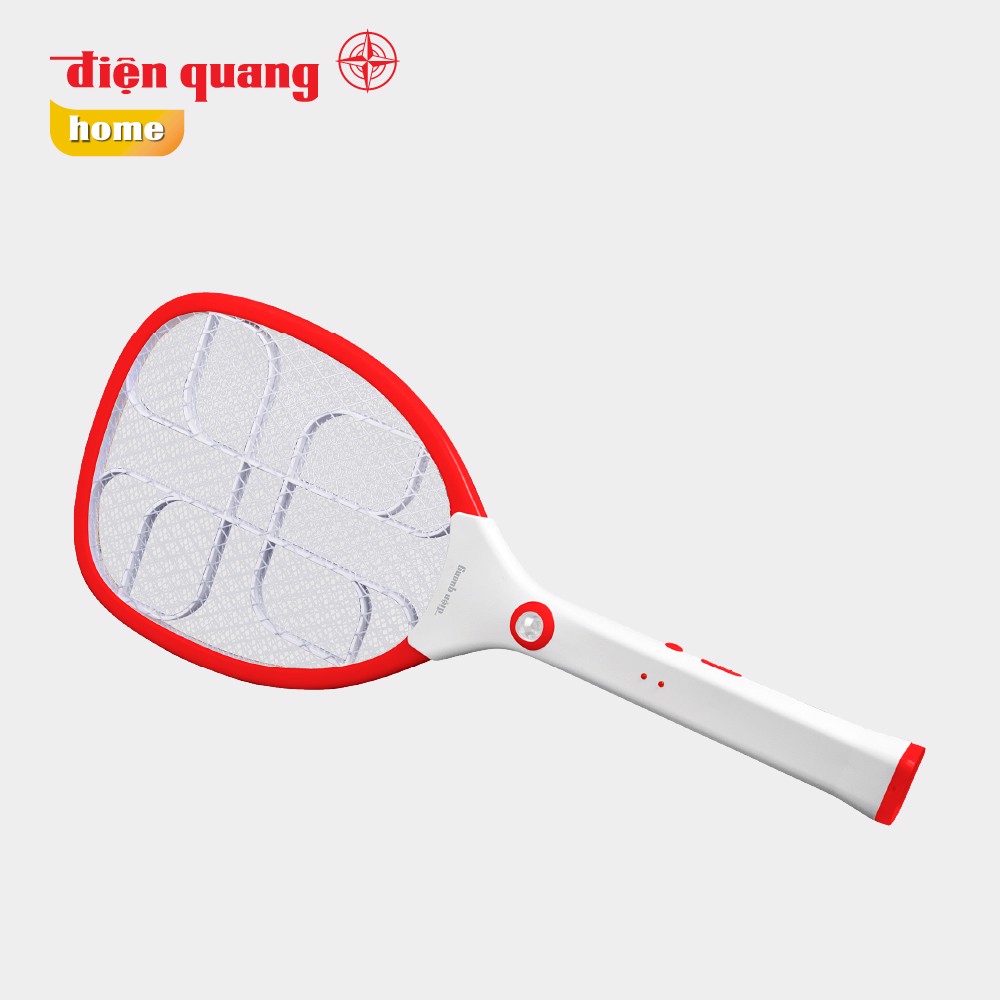 Vợt muỗi điện quang đq emr02 - đỏ trắng
