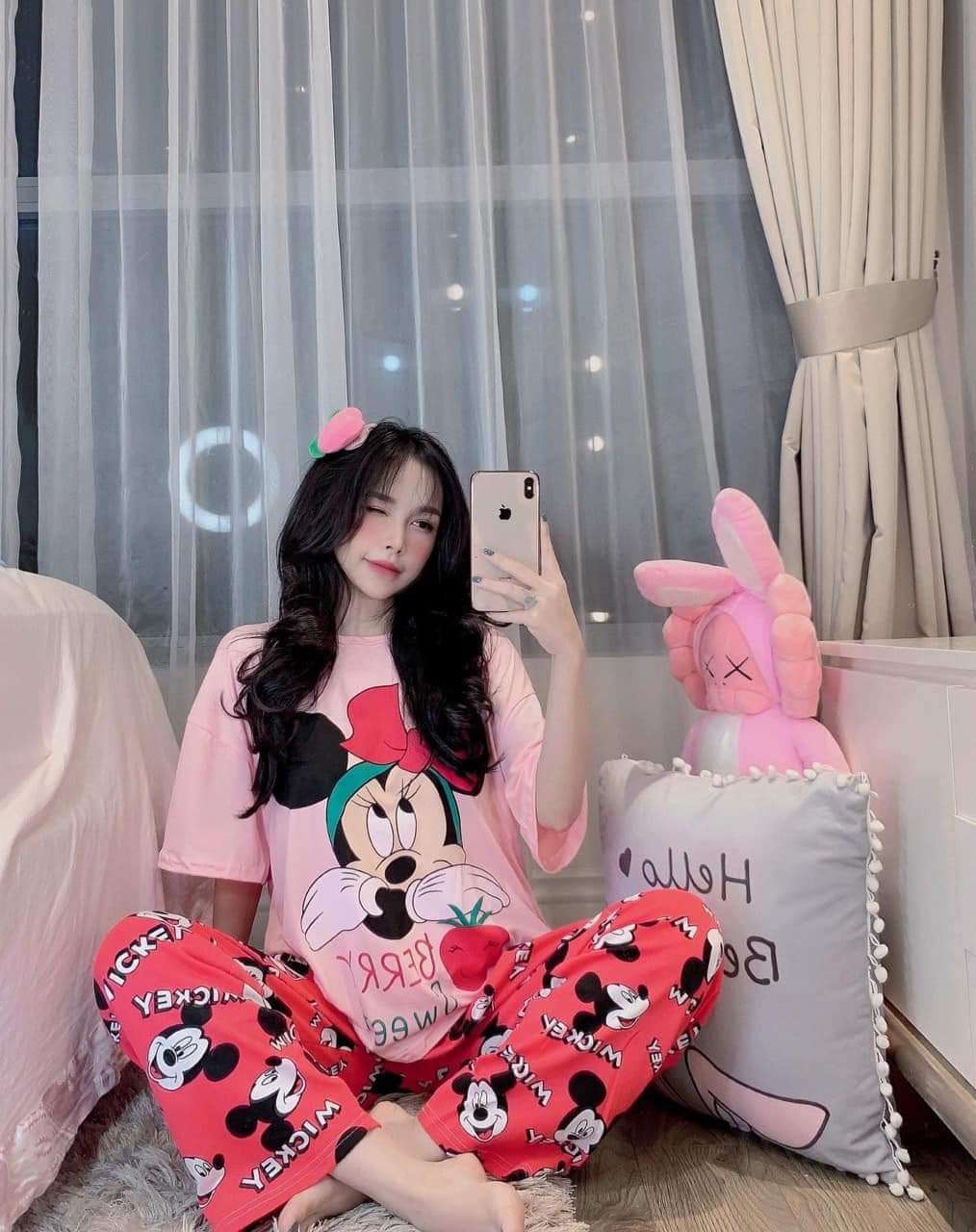 [ẢNH TỚ CHỤP] Đồ Bộ Nhiều Mẫu Siêu Cute Chất Lụa Cotton Thái Mang Nhẹ Tênh