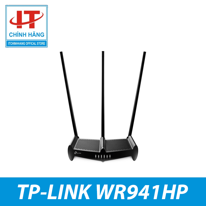 Tp-link tl-wr941hp bộ định tuyến không dây công suất cao tốc độ 450mbps chuẩn n wr941hp - hàng chính hãng