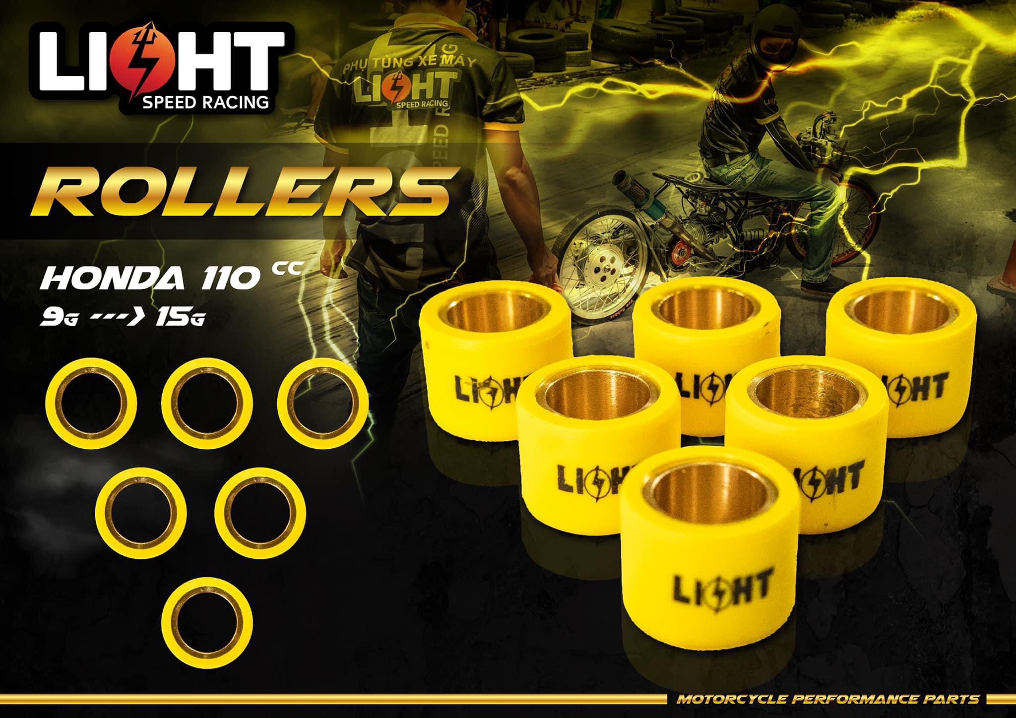 Bi nồi LIGHT HONDA 110cc ( 11 gram ) gắn vừa các xe Vision 110 / AB 110