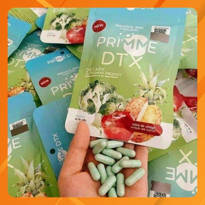 Giảm cân detox rau củ dtx thái lan