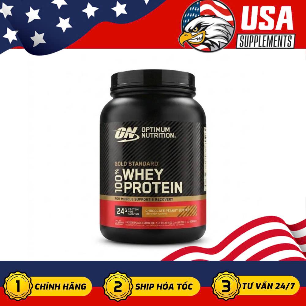 Whey Protein ON Gold Standard 1.5lbs - Dinh Dưỡng Thay Thế Bữa Ăn Tiện Lợi