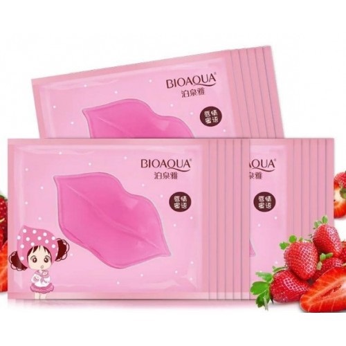 Mặt nạ môi dưỡng ẩm bioaqua nội địa trung