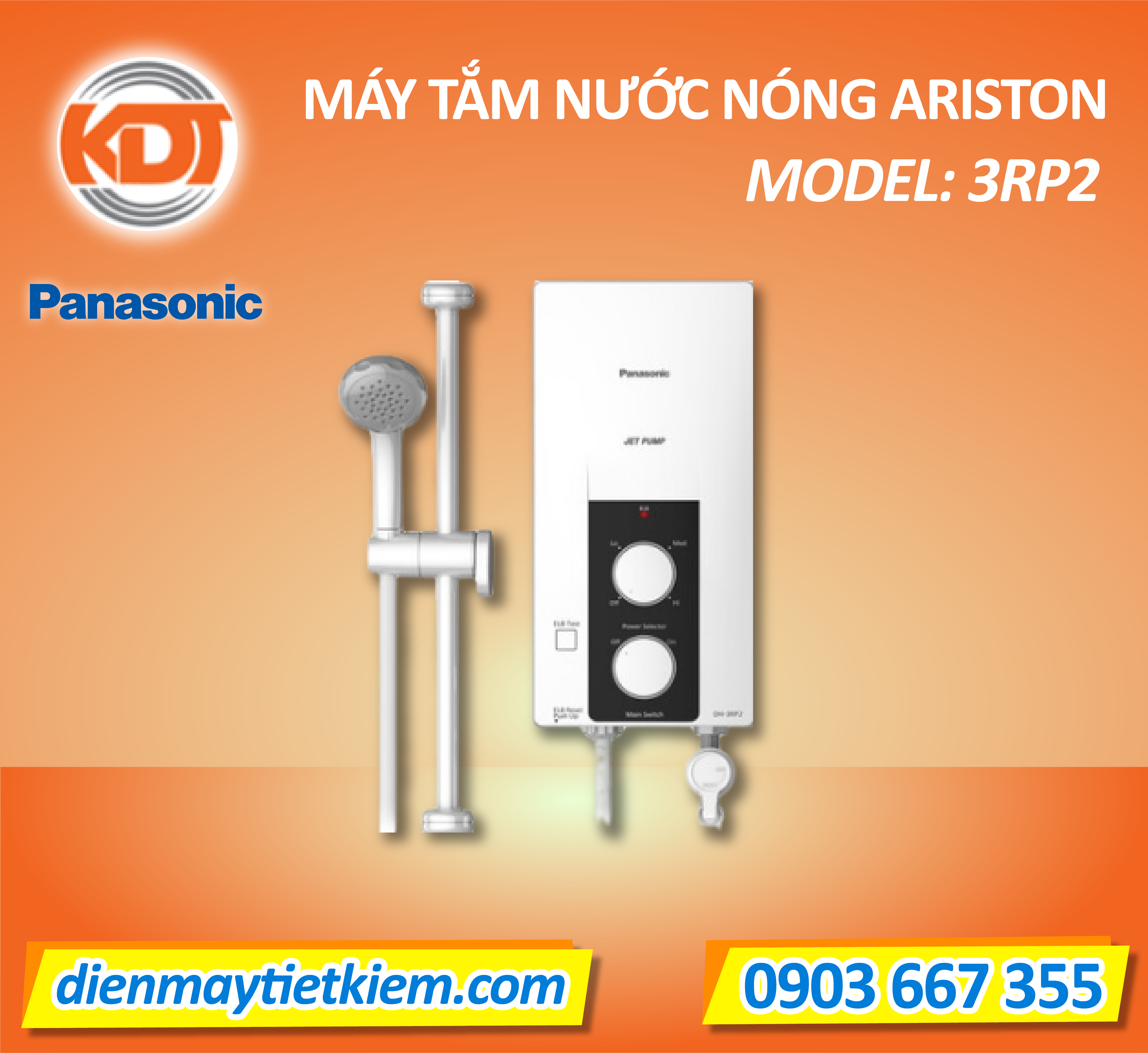 Máy Nước Nóng PANASONIC DH-4RL1