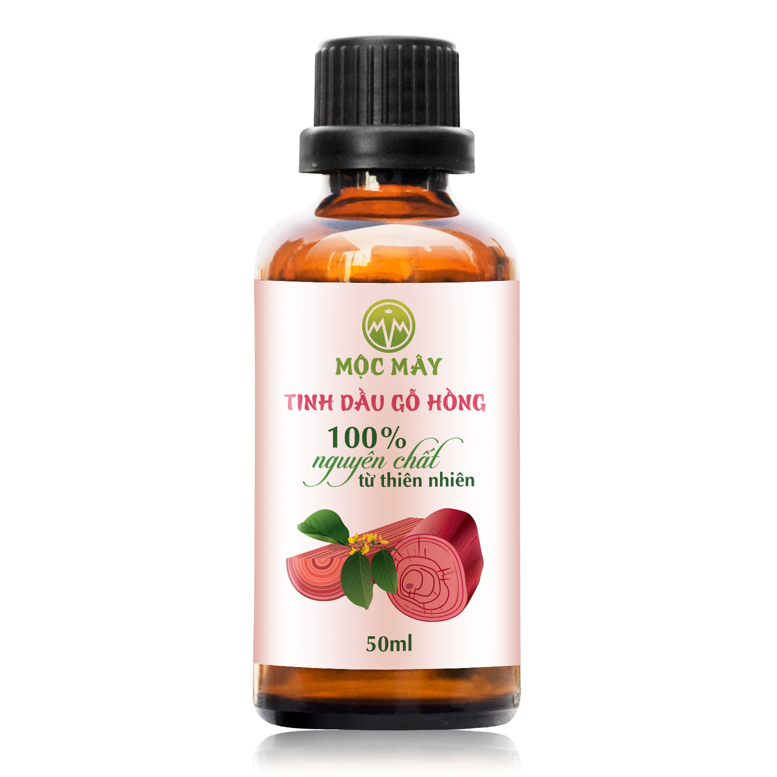 Tinh dầu Gỗ Hồng 50ml nguyên chất Mộc Mây - tinh dầu nguyên chất từ thiên nhiên, thơm phòng, xông phòng, thư giản, đuổi muỗi