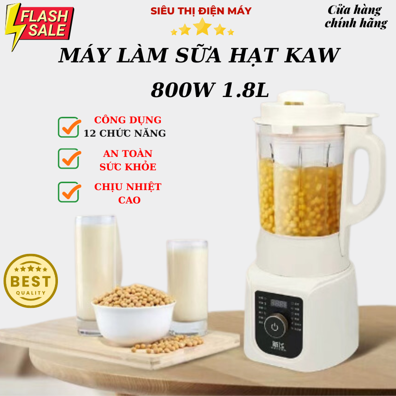 Máy Làm Sữa Hạt X20 Mỹ, máy làm sữa hạt TLC-cao cấp Chính hãng cải tiến hiện đại, kiêm nấu cháo chậm, máy làm sữa hạt, máy làm sữa hạt đa năng , máy nấu sữa hạt, máy nấu sữa hạt đa năng - Freeship Toàn Quốc