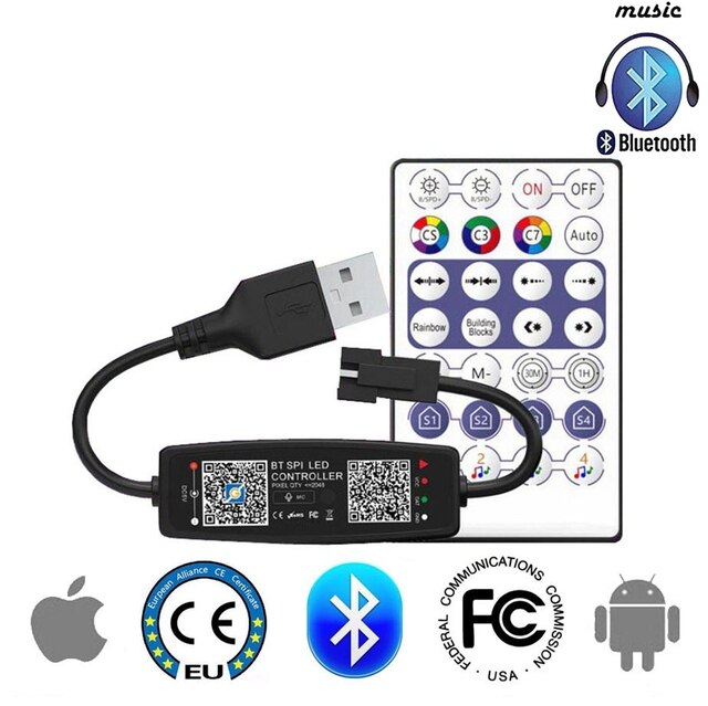Bộ điều khiển dây đèn led ws2811 ws2812b