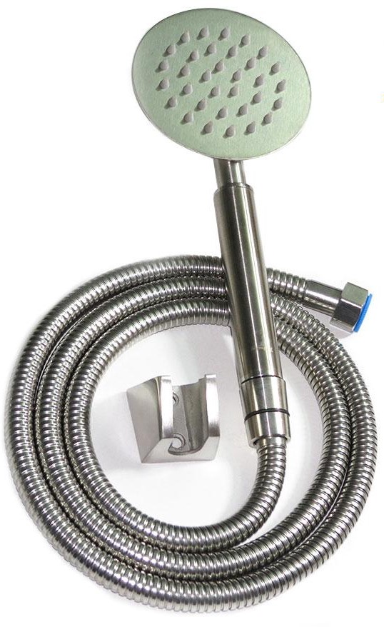 Bộ tay sen tắm inox sus 304 giá rẻ. sen tắm inox 304 full cài và dây giá rẻ.