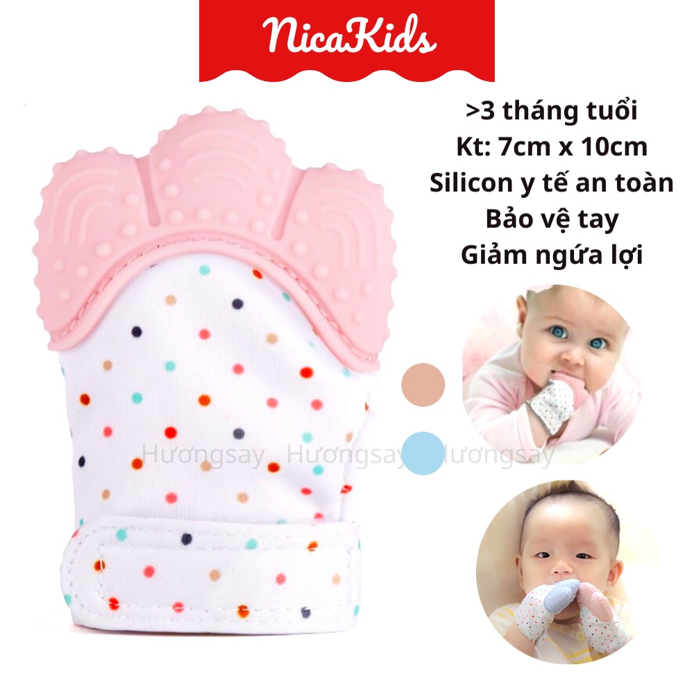 Găng tay gặm nướu Teether cho bé