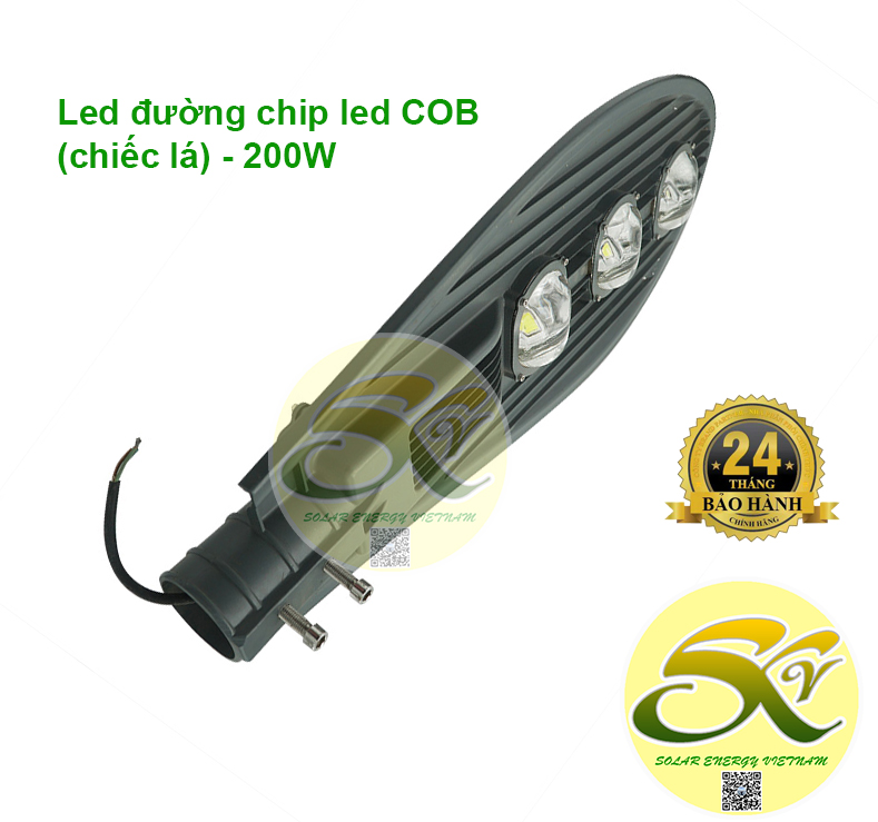 [HCM]ĐÈN ĐƯỜNG LED CHIẾC LÁ 200W - Tiết kiệm điện - Siêu bền - Thiết kế hiện đại