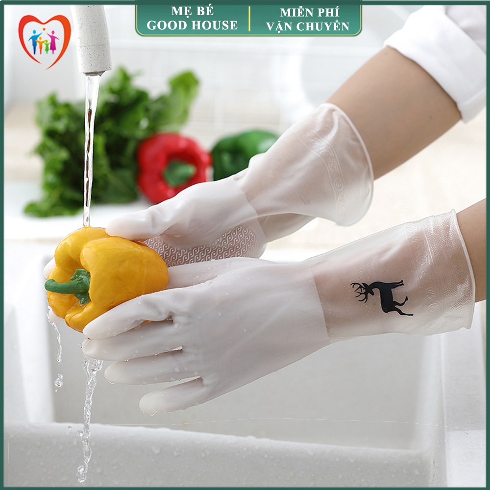 Găng tay GT3- Găng tay cho việc rửa bát, làm bếp dọn vệ sinh