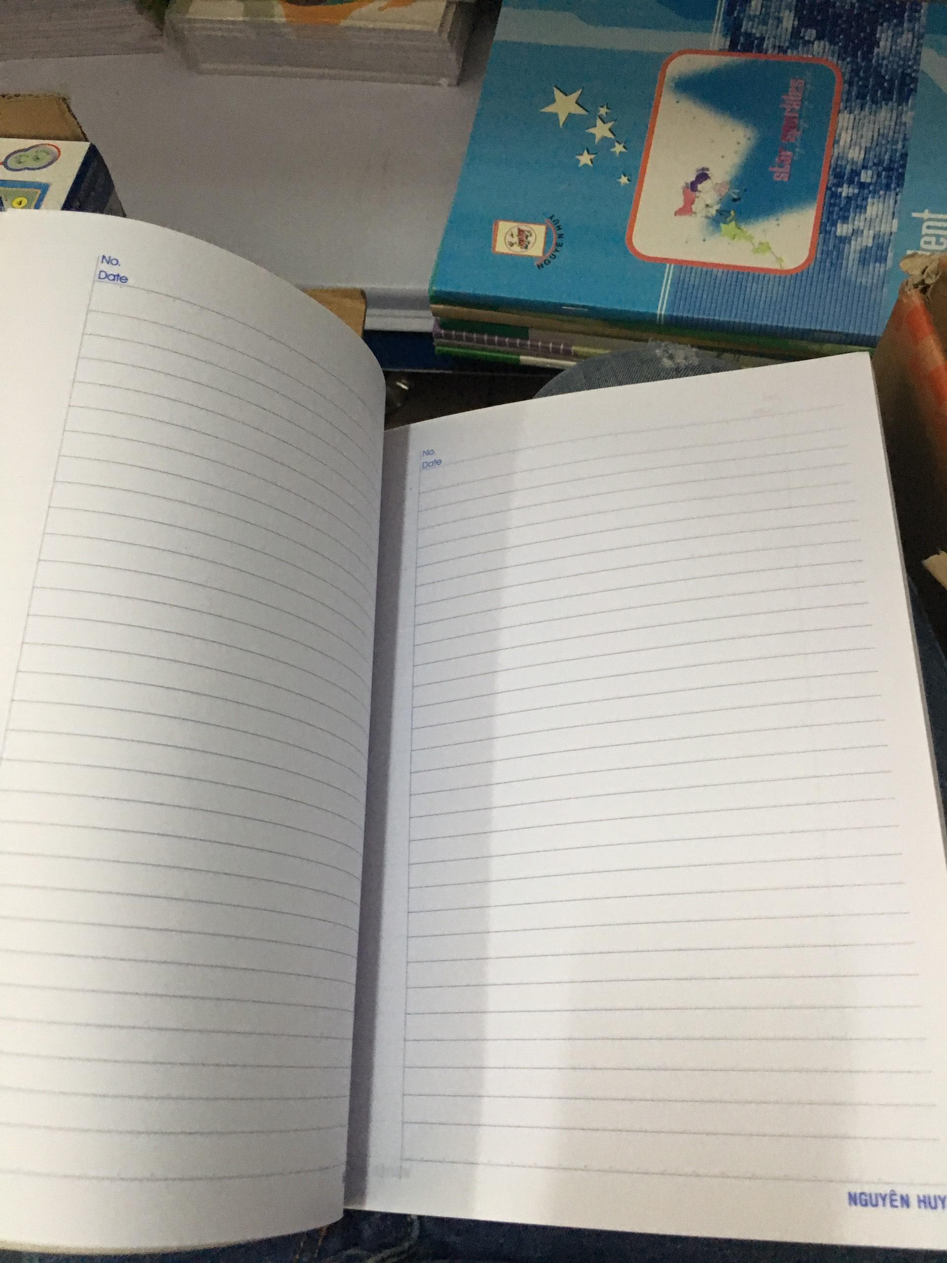 Vở Sinh Viên Nguyên Huy 120Trang Kẻ Ngang - 10 Quyển