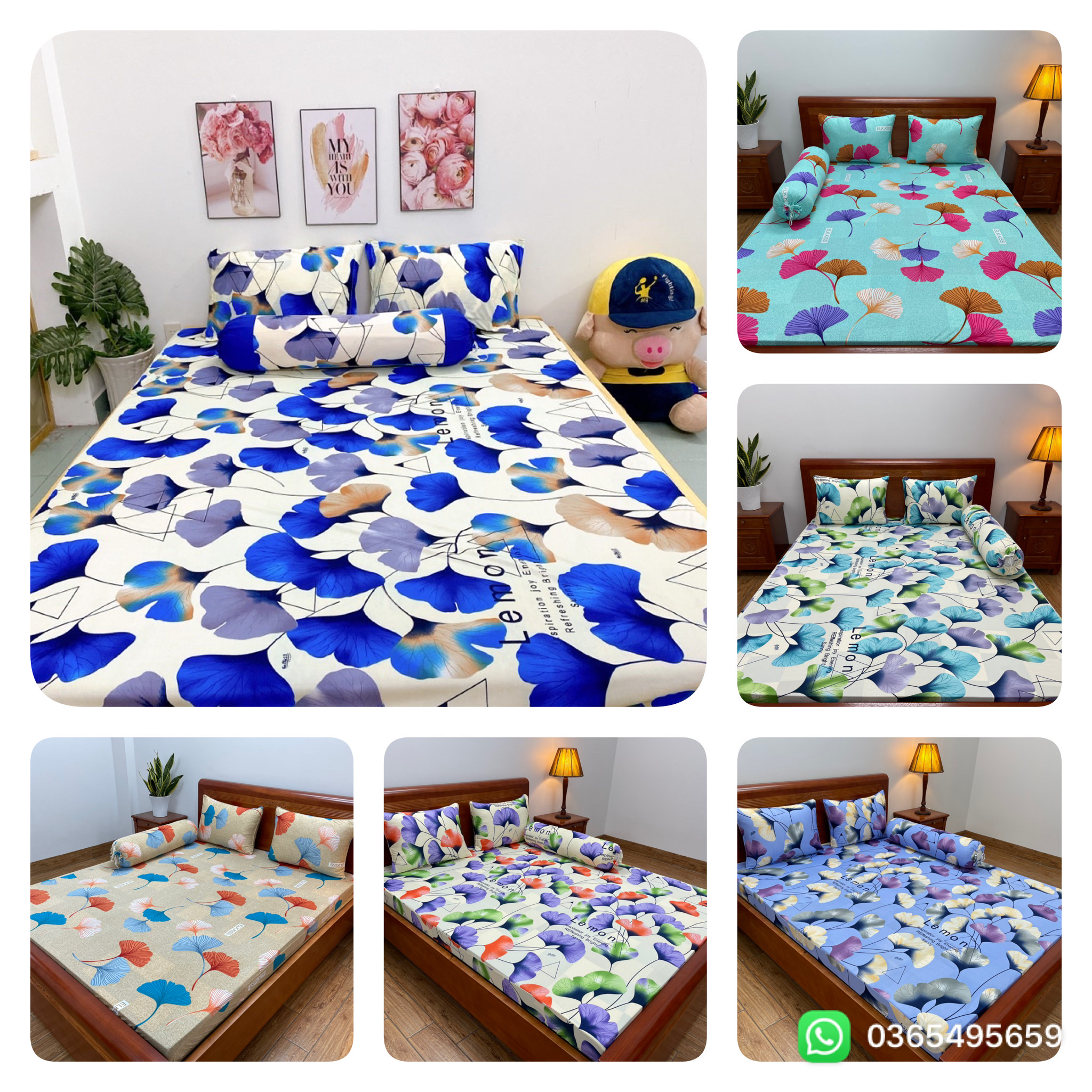 Drap/Ga nệm thun lạnh Hàn Quốc