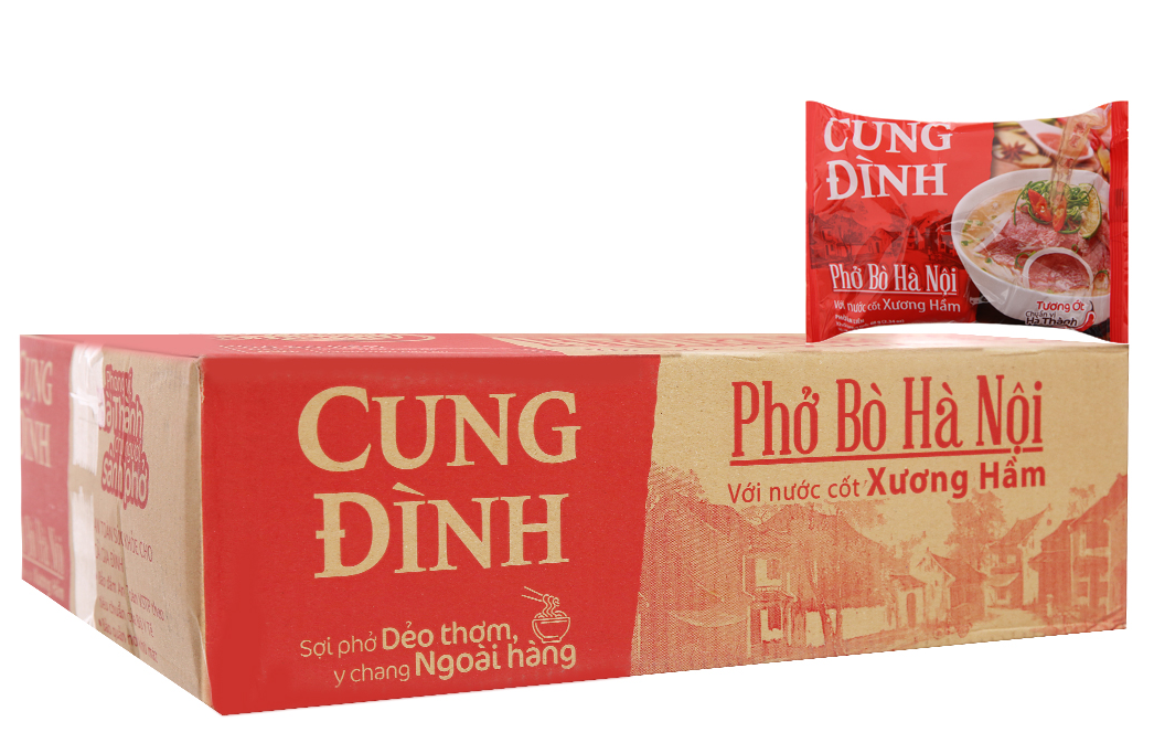 Thùng phở gà/ bò hà nội micoem cung đình