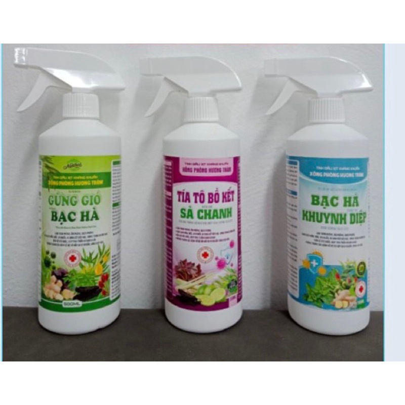 Tinh dầu xịt sát khuẩn xông phòng 500ml