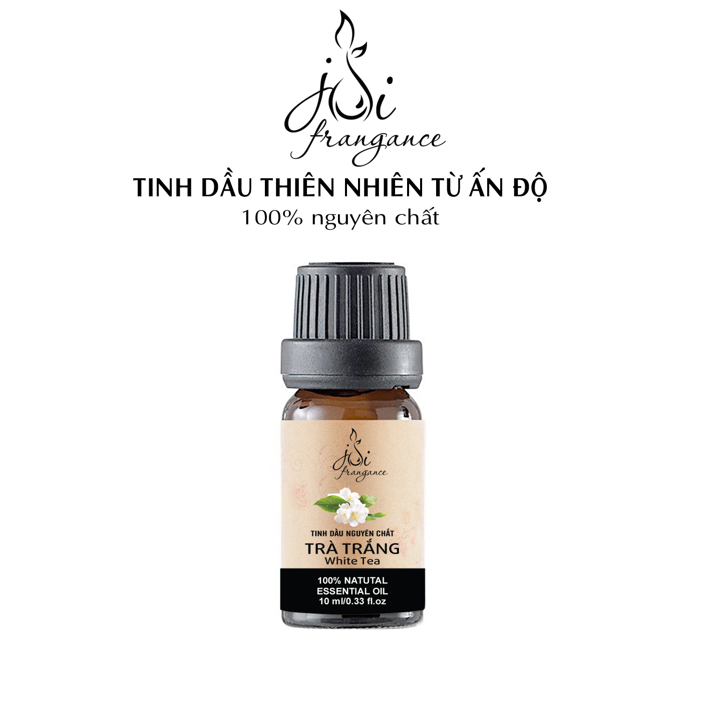 Tinh dầu Trà Trắng nguyên chất - Lọ 10ml / Kiểm nghiệm GC-MS và COA chuẩn USDA