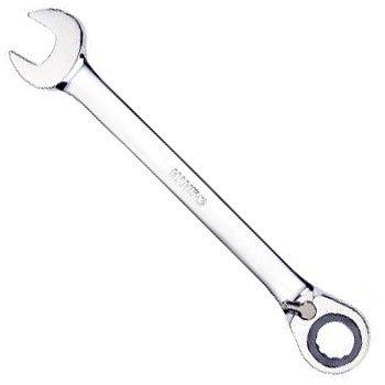 Cờ lê vòng miệng tự động đảo chiều 19mm thép crom Sata 46612