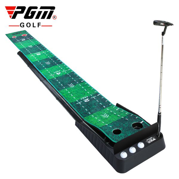 Thảm tập putting golf khung nhựa - pgm tl021 velvet golf putting trainer