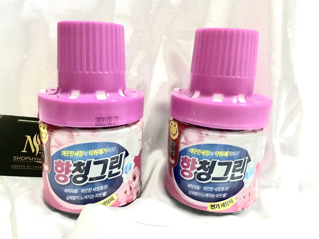 [LOẠI 1] CỤC TẨY BỒN CẦU KHỬ MÙI KHÁNG KHUẨN HÀN QUỐC