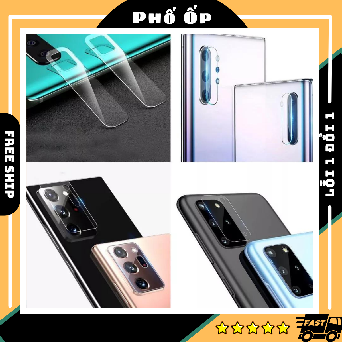 Kính cường lực camera samsung note 20 ultra note 10 plus note 9 8 s20 ultra s20 plus s10 plus s10 5g