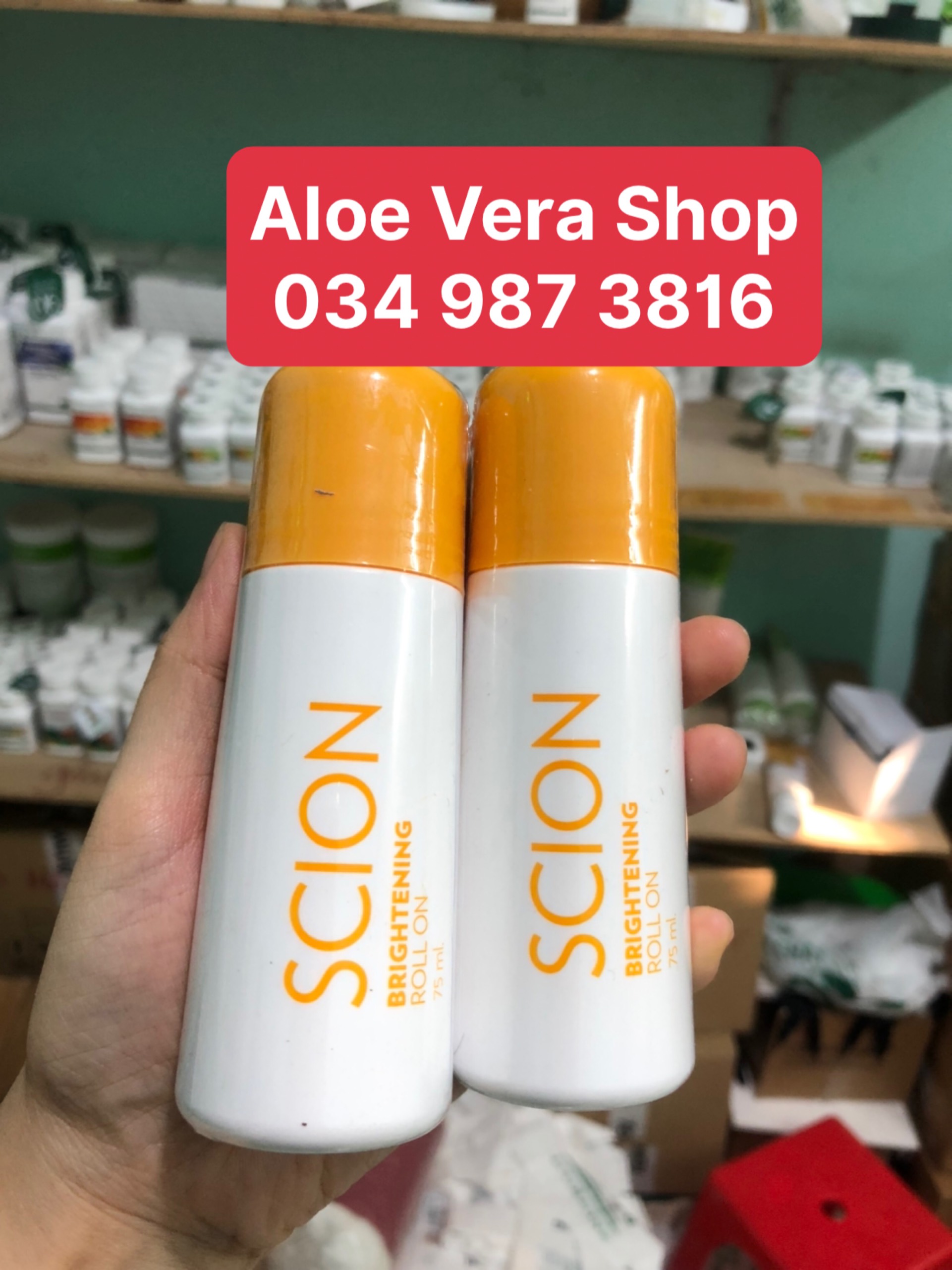Combo 10 Chai Lăn khử mùi Scion Nuskin