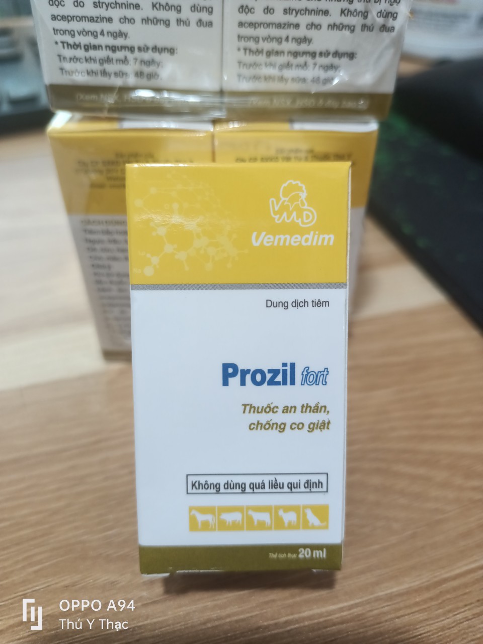 Heo nái cắn con PROZIL fort 20ml giảm strest cho vật nuôi sau đẻ con