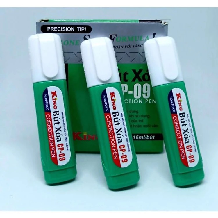 Hộp 12 Cây Xoá Nước King CP09 Thể Tích 16ml ( 12 Cây/Hộp )