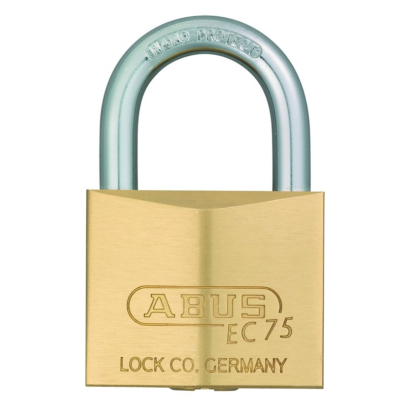 Ổ khóa abus 75/60 thân đồng rộng 60mm chìa vi tính - tievn