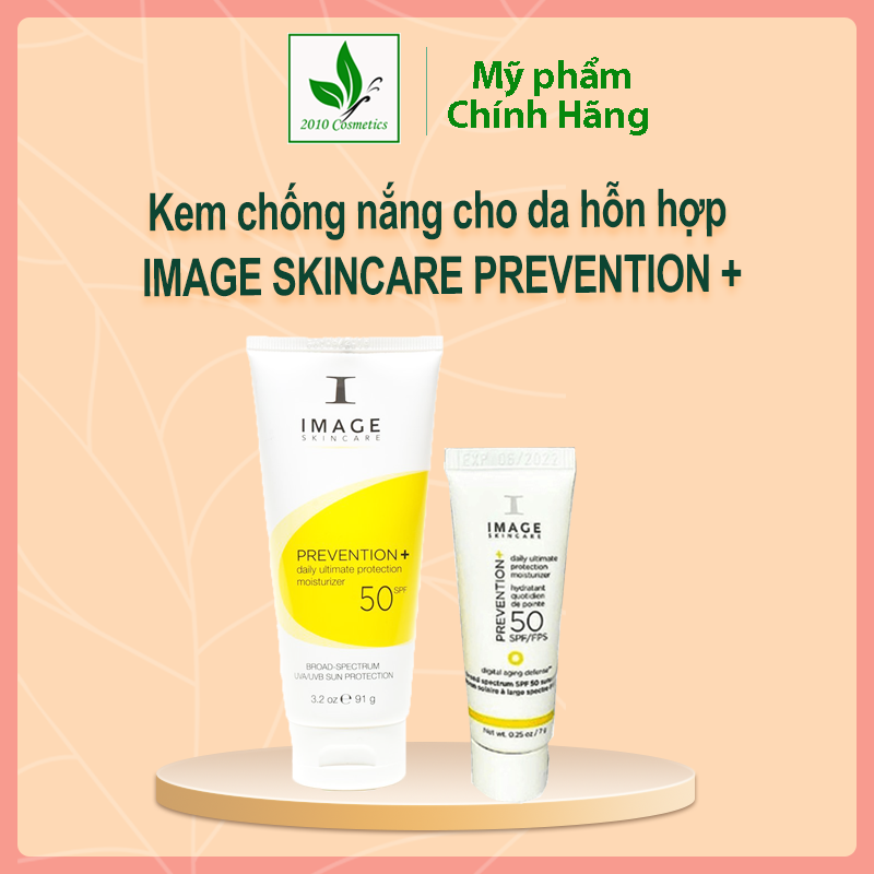 Kem chống nắng Image Prevention Daily Ultimate Moisturizer SPF 50 loại 7g dành cho da hỗn hợp