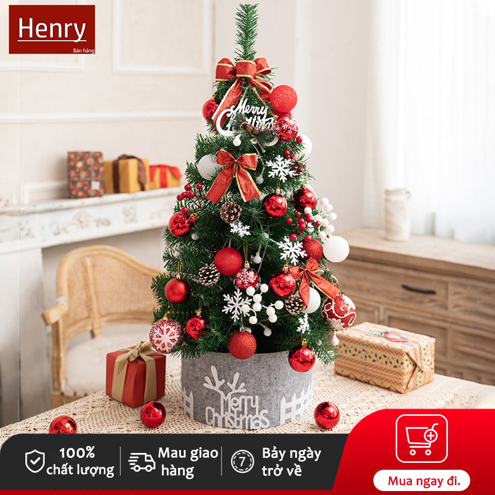 Henry Cây Giáng sinh, trang trí Giáng sinh, quà tặng, cây Giáng sinh mini, đồ trang trí cao cấp