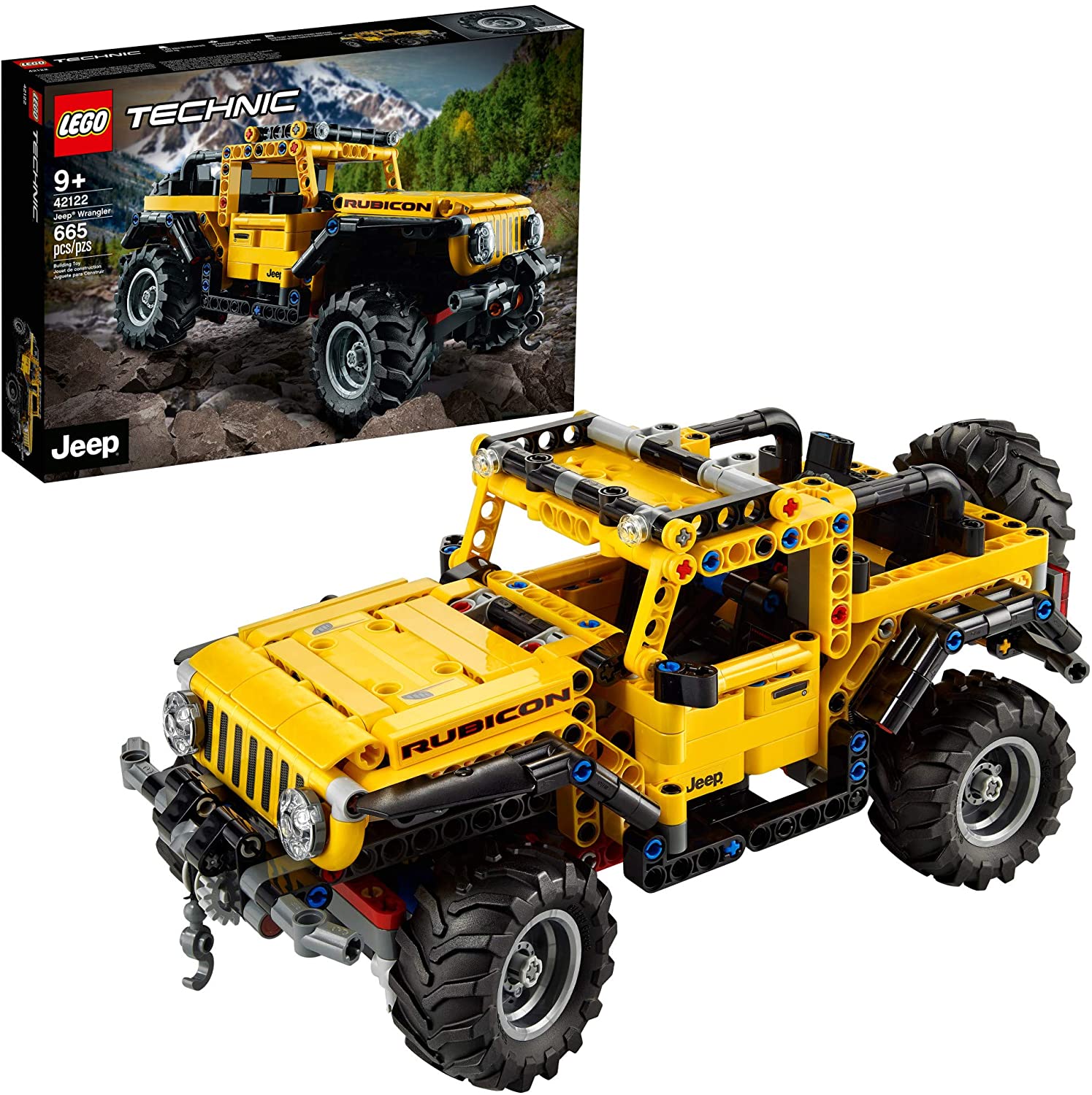 Đồ chơi LEGO TECHNIC - Xe Địa Hình Jeep Wrangler - 42122 
