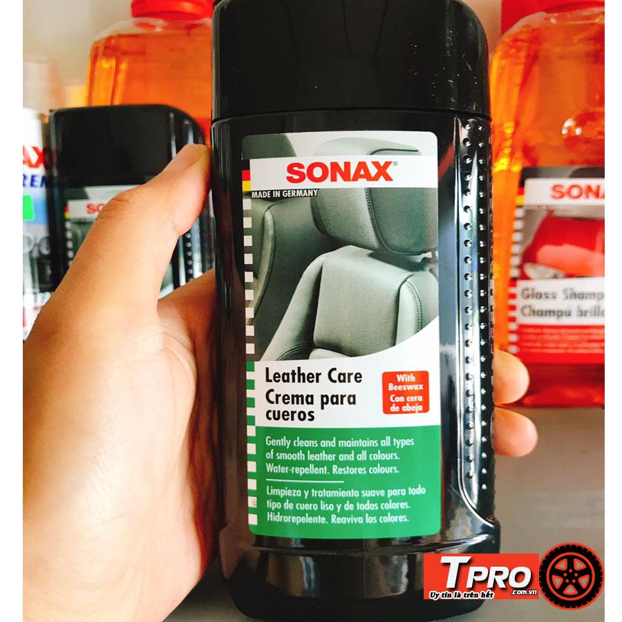 Sonax - kem dưỡng ghế da sonax leather care lotion 291141 250ml