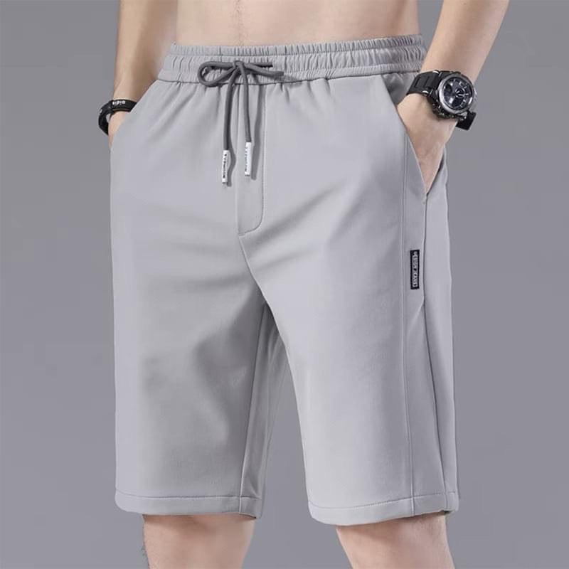 Quần đùi thể thao nam - quần short nam vải poly dày dặn