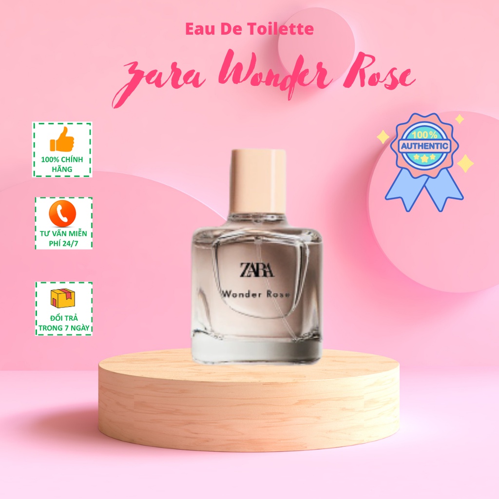 Nước hoa zara wonderose edt chiết 5ml, 10ml, 20ml